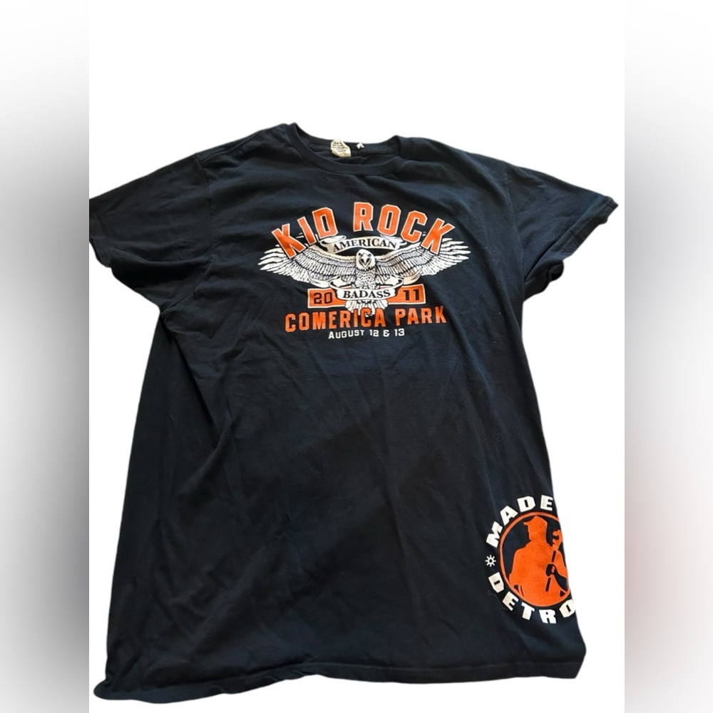 Kid Rock 2011 Tour Detroit Shirt